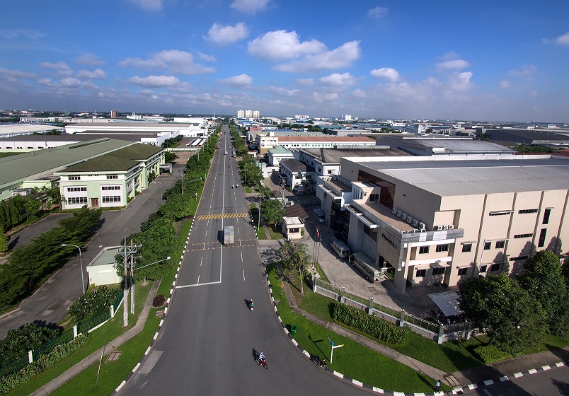 Tiện ích ngoại khu Benhill Thuận An. KCN VSIP 1