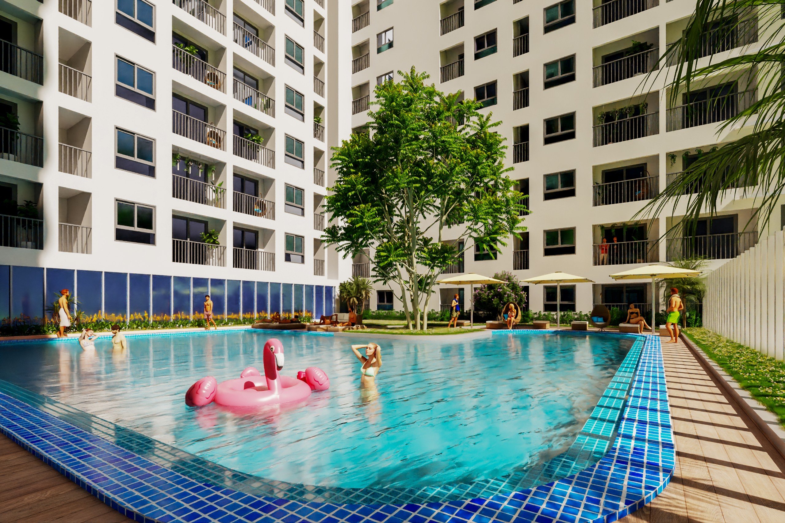 Bể bơi thiết kế tiêu chuẩn 5 sao