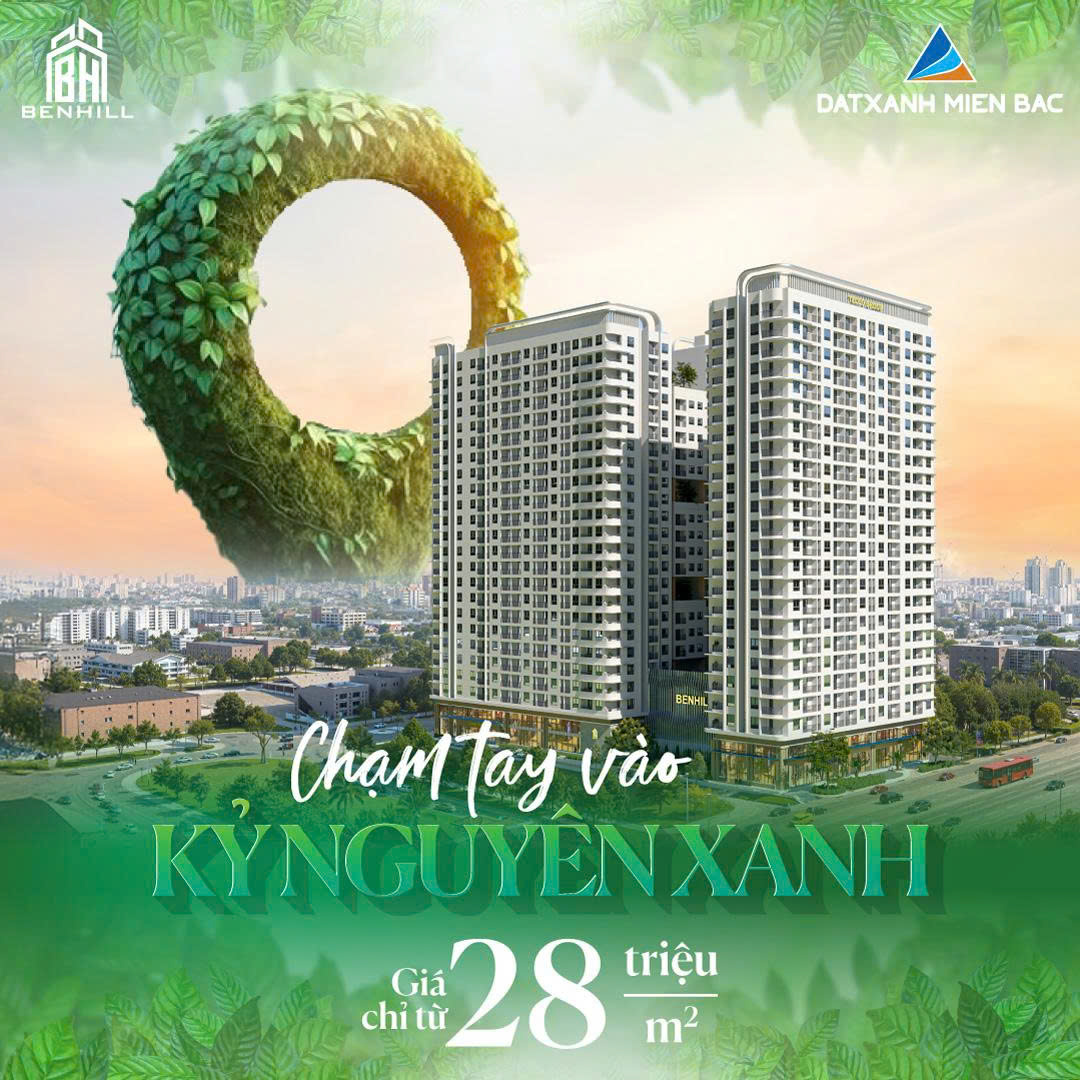 BenHill chỉ từ 28tr/m