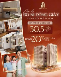 BenHill - Căn hộ dành cho người trẻ mua nhà lần đầu