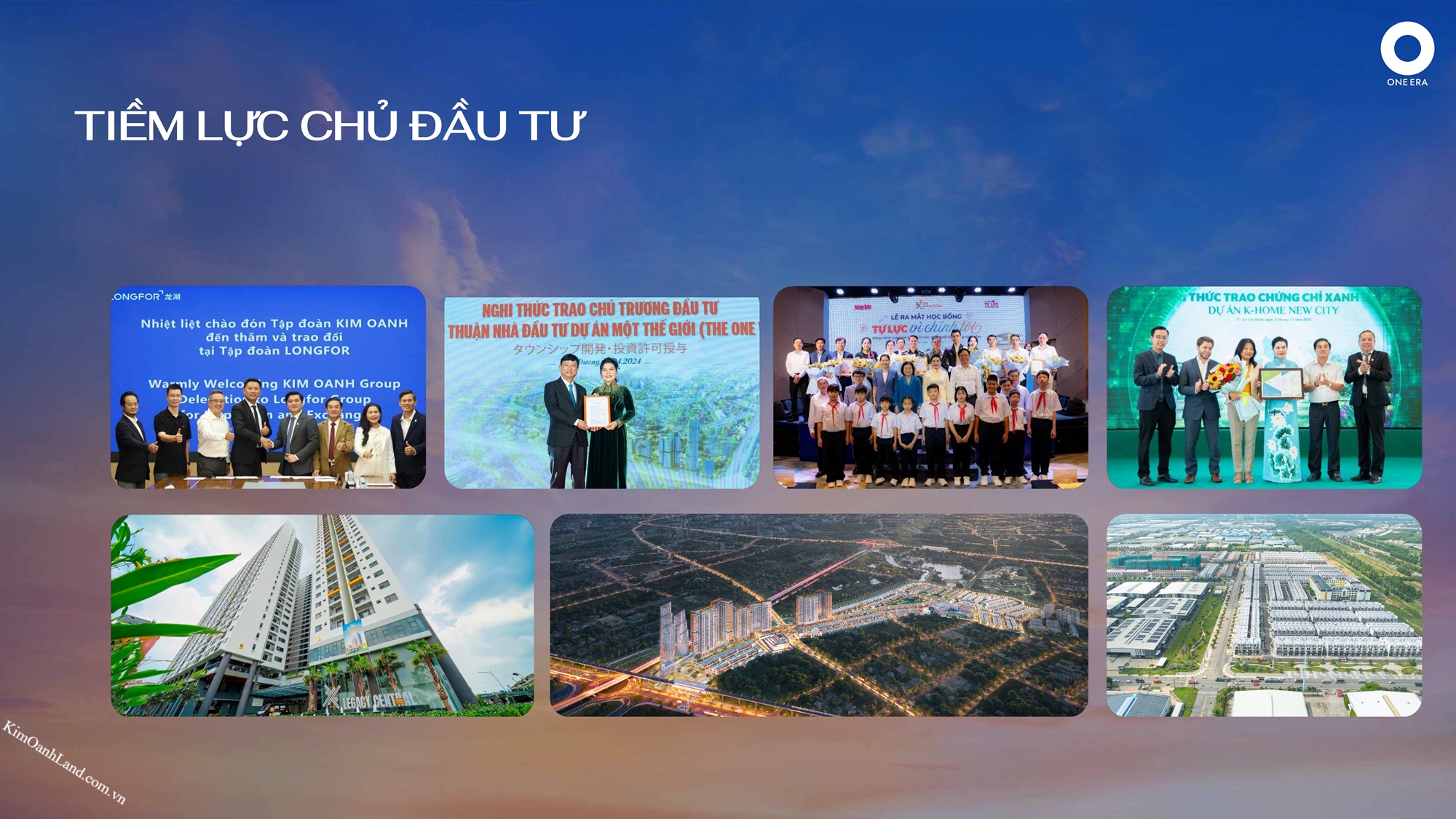 chủ đầu tư One Era - Kim Oanh Group KINERA chủ đầu tư One Era - Kim Oanh Group KINERA