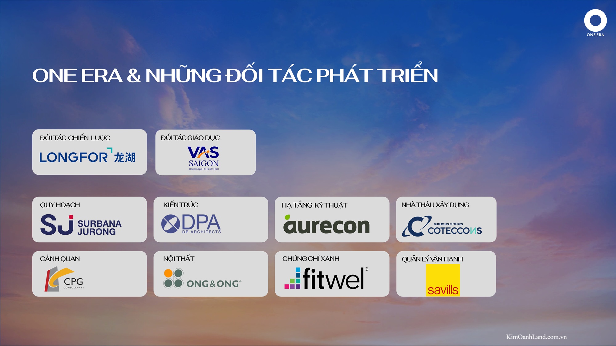 chủ đầu tư one era chủ đầu tư one era